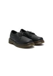 Dr. Martens Kids 1461 leather Derby shoes - Nero