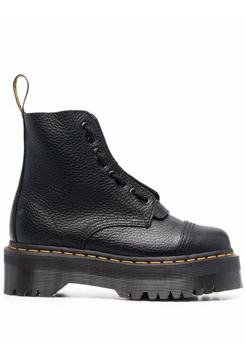 Dr. Martens Sinclair leather platform boots - Nero