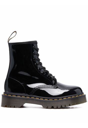Dr. Martens Bex patent-leather ankle boots - Nero