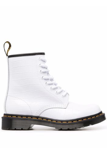Dr. Martens 1460 white lace-up boots - Bianco