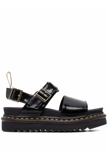 Dr. Martens Vegan Voss open-toe sandals - Nero