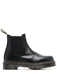 Dr. Martens leather round-toe boots - Nero