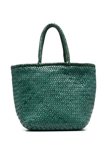 DRAGON DIFFUSION Borsa tote Grace Basket piccola - Verde