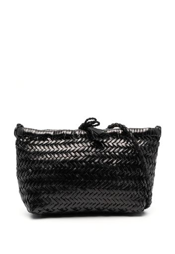 DRAGON DIFFUSION small Grace leather basket bag - Nero