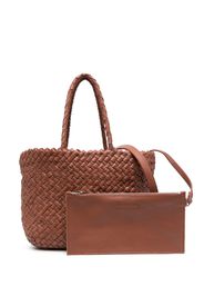 DRAGON DIFFUSION Small Triple Jump basket bag - Marrone