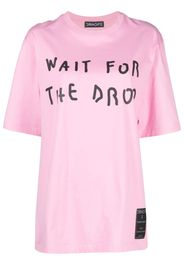 DRHOPE graphic-print cotton T-shirt - Rosa