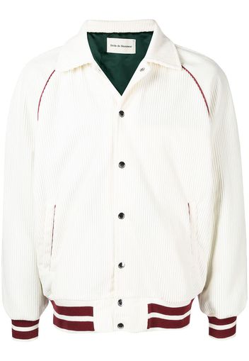 Drôle De Monsieur Le Teddy corduroy jacket - Bianco