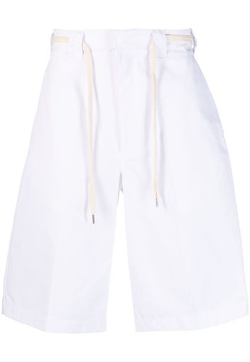 Drôle De Monsieur Le Short Twill - Bianco