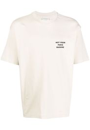 Drôle De Monsieur logo-print T-shirt - Toni neutri