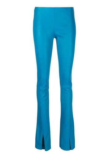 Drome stretch leather leggings - Blu