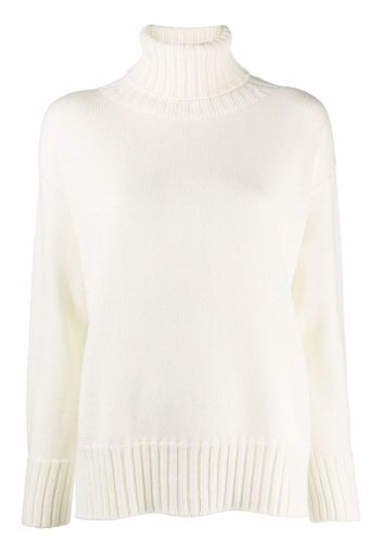 Drumohr roll-neck merino jumper - Toni neutri