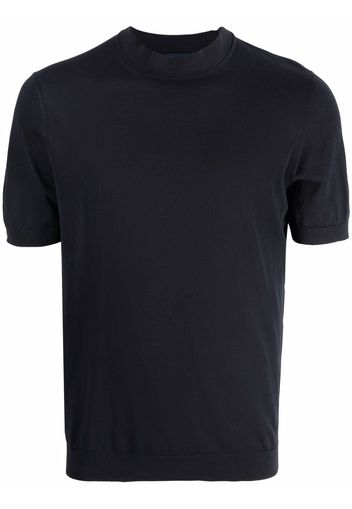 Drumohr round neck short-sleeved T-shirt - Blu