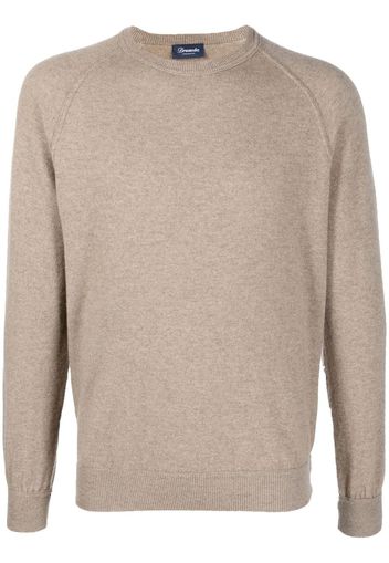 Drumohr crew-neck cashmere jumper - Toni neutri