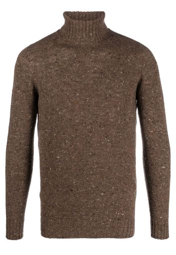 Drumohr roll-neck knit jumper - Marrone