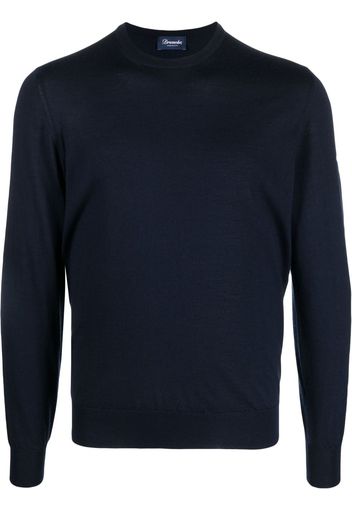 Drumohr crew neck sweater - Blu