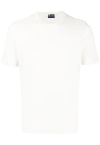 Drumohr cotton crew-neck T-shirt - Toni neutri