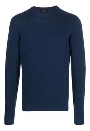 Drumohr crew-neck cashmere jumper - Blu