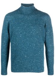 Drumohr Maglione a collo alto - Blu