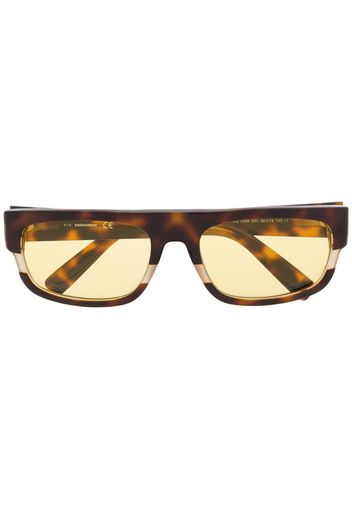 rectangular frame sunglasses