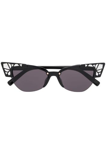 cat eye frame sunglasses