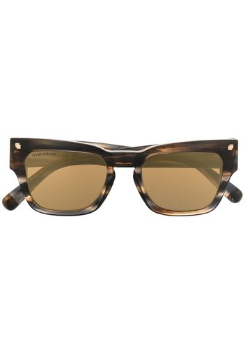 Cat tortoiseshell-effect sunglasses