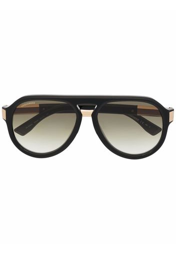 Dsquared2 Eyewear Occhiali da sole tondi - Nero