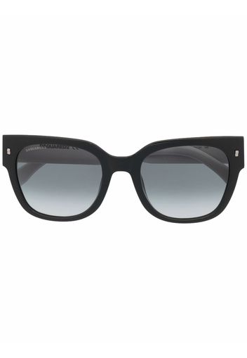 Dsquared2 Eyewear Occhiali da sole oversize - Nero