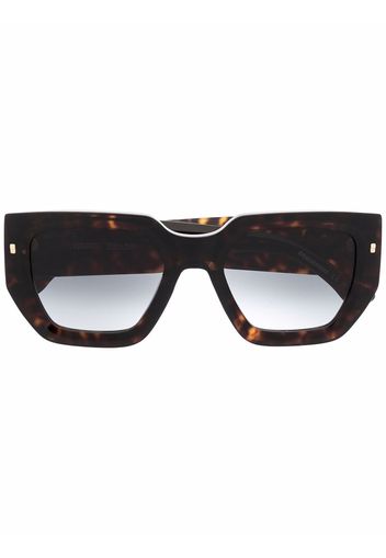 Dsquared2 Eyewear tortoise square-frame sunglasses - Marrone