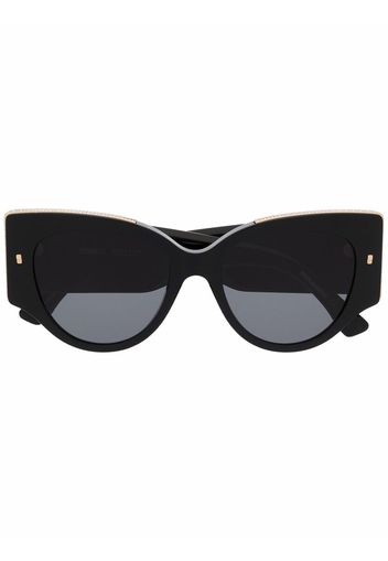 Dsquared2 Eyewear Hype logo-plaque sunglasses - Nero