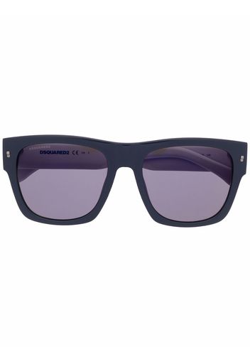 Dsquared2 Eyewear Icon square frame sunglasses - Blu