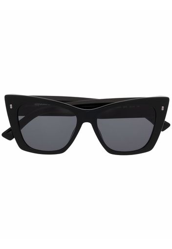 Dsquared2 Eyewear debossed-logo cat-eye sunglasses - Nero