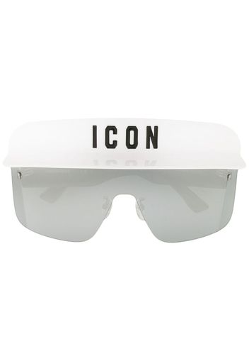 Dsquared2 Eyewear Occhiali da sole con stampa - Bianco