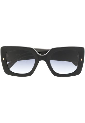 Dsquared2 Eyewear square-frame oversized sunglasses - Nero