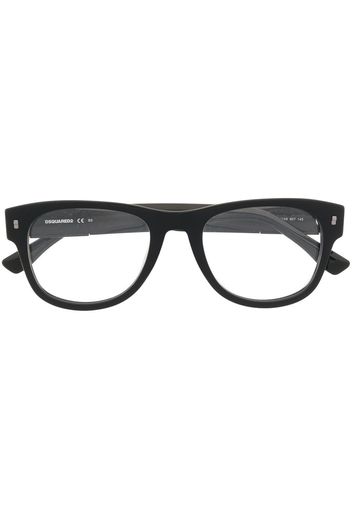 Dsquared2 Eyewear polished round-frame glasses - Nero