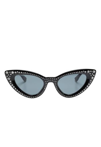 Dsquared2 Eyewear rhinestone-embellished cat-eye sunglasses - Nero