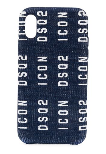 denim logo iPhone X case