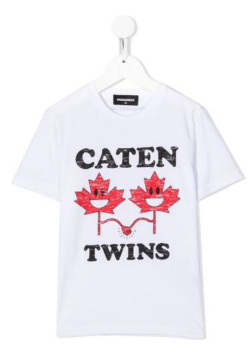 Caten Twins print T-shirt