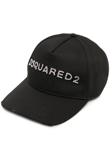 Dsquared2 Cappello da baseball con decorazione - Nero