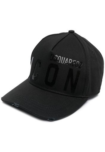 Dsquared2 Cappello da baseball con stampa - Nero