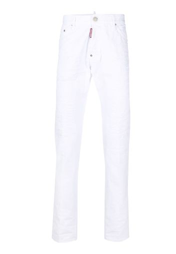 Dsquared2 straight-leg jeans - Bianco