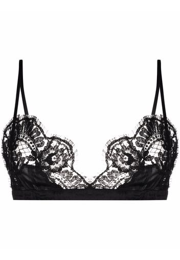 Dsquared2 floral lace bra - Nero