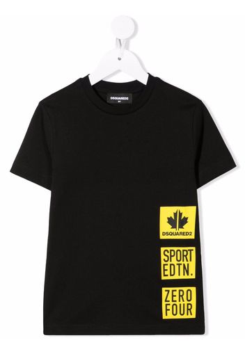 Dsquared2 Kids logo print T-shirt - Nero