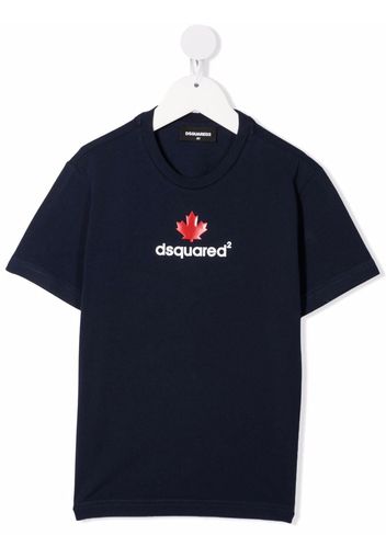 Dsquared2 Kids T-shirt con stampa - Blu