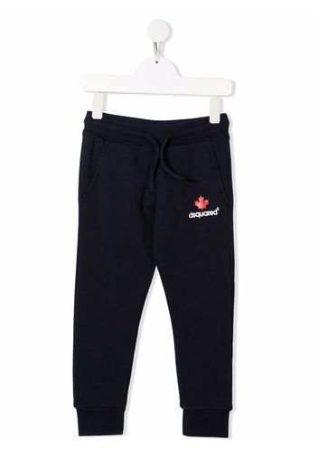 Dsquared2 Kids logo-print track pants - Blu