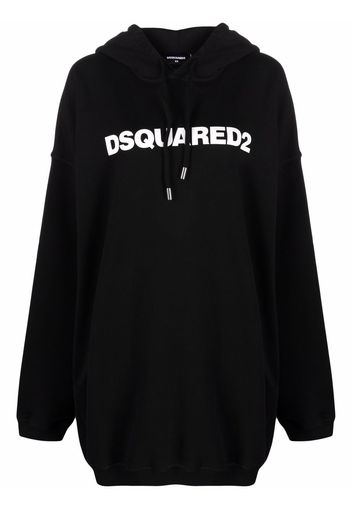 Dsquared2 Abito modello felpa con stampa - Nero