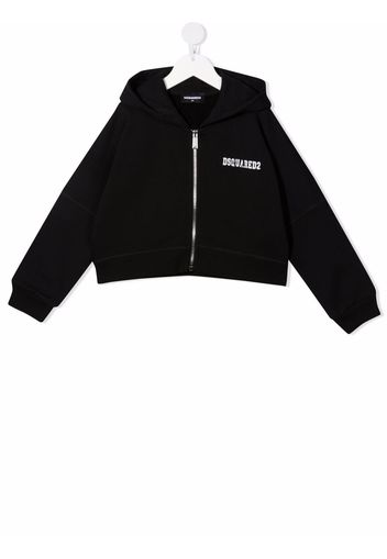 Dsquared2 Kids logo-print hoodie - Nero