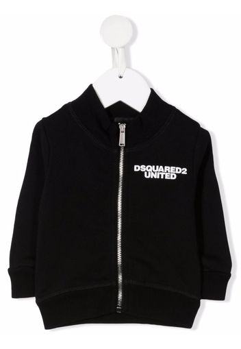 Dsquared2 Kids chest logo-print jacket - Nero