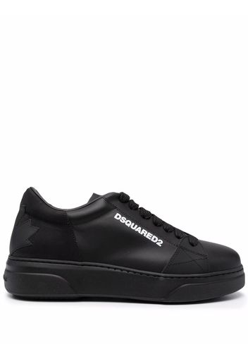 Dsquared2 leaf logo low-top sneakers - Nero