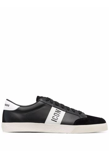 Dsquared2 Icon print low-top sneakers - Nero