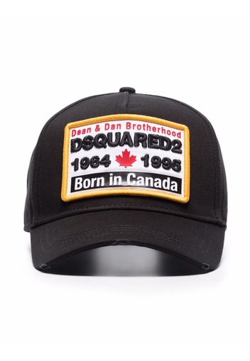 Dsquared2 Born in Canada baseball cap - Nero